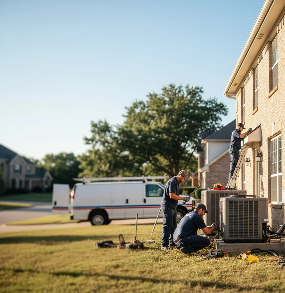 HVAC Repair in Roundup